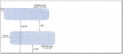 Security Double Window  #10 Envelops