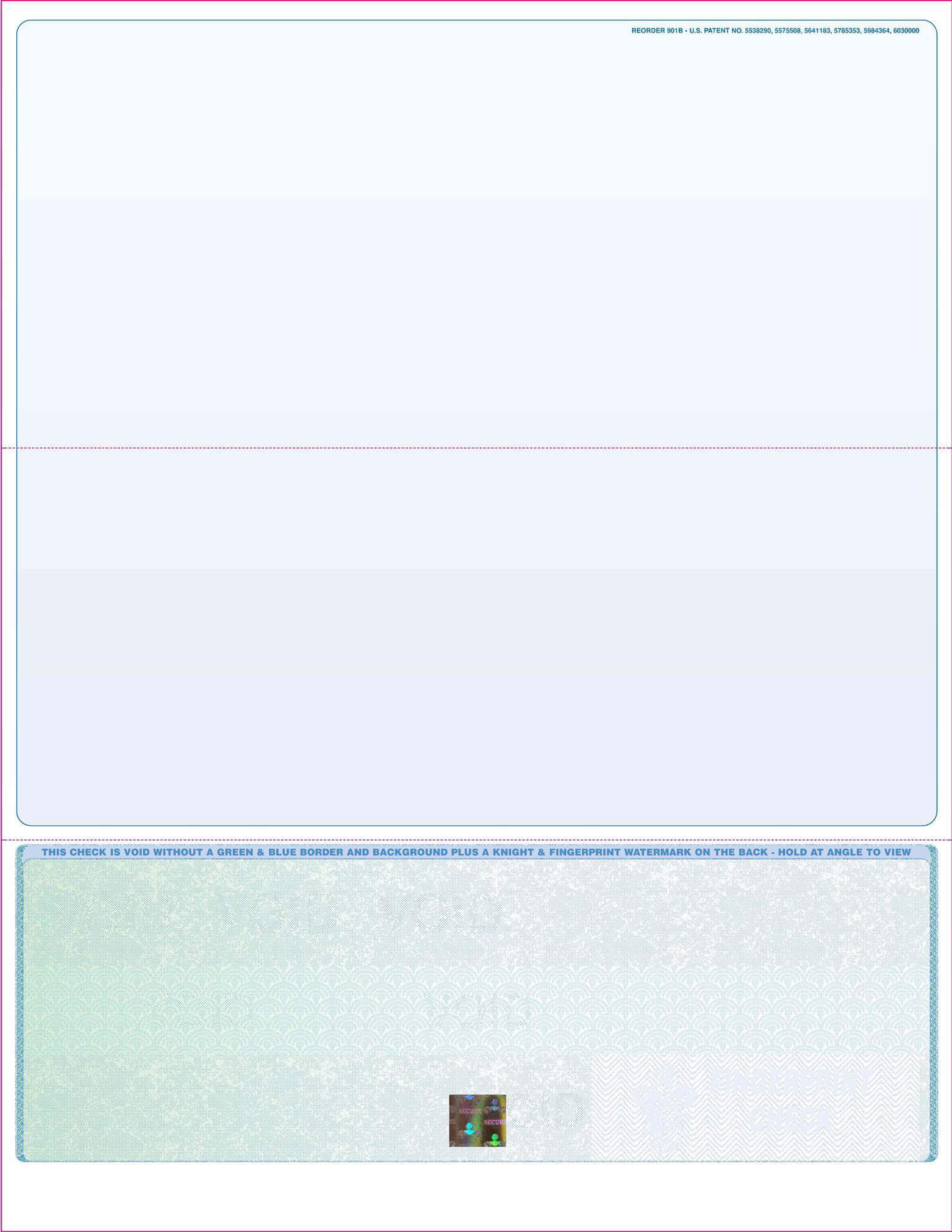 Hologram Checks H901B-R/361
