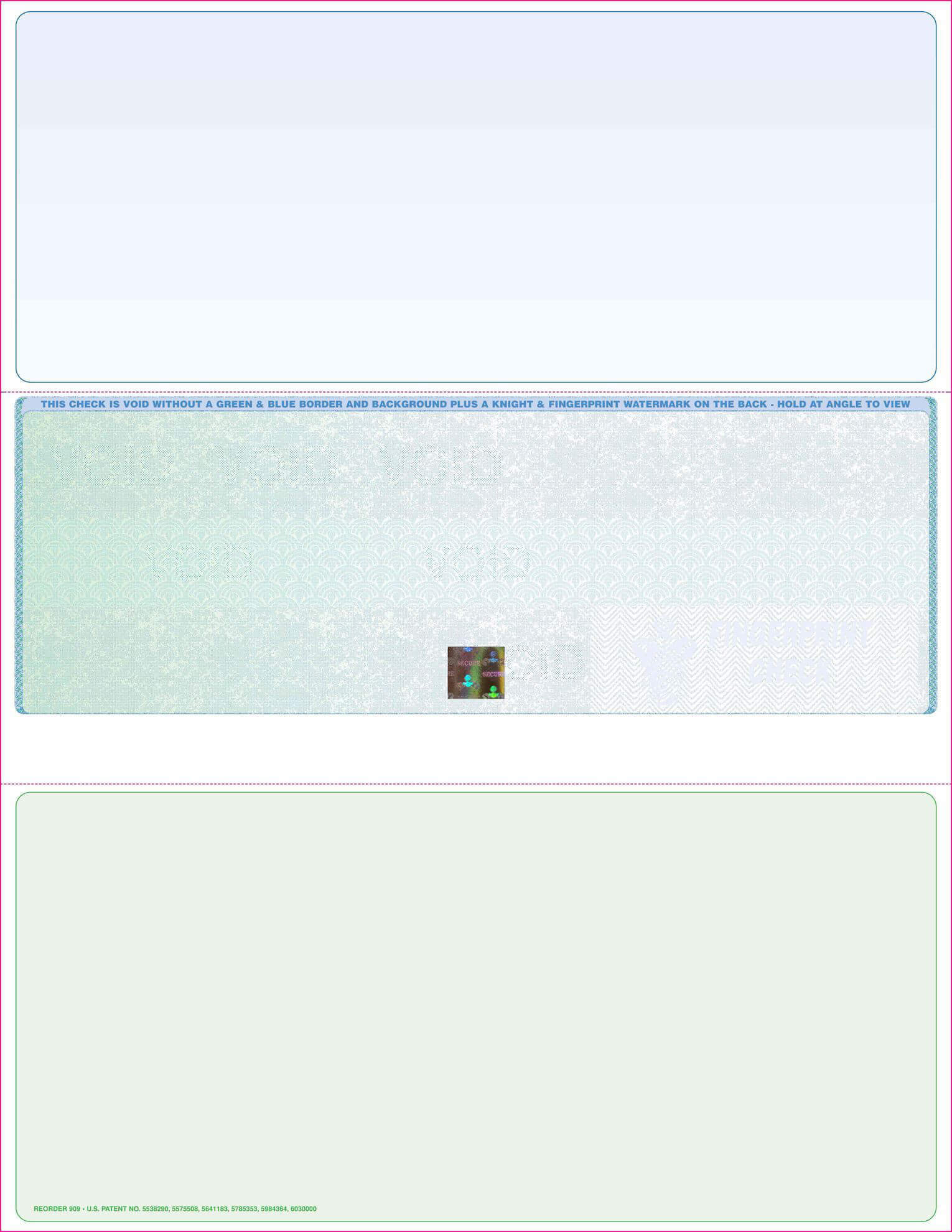 Hologram Checks H909-R/361